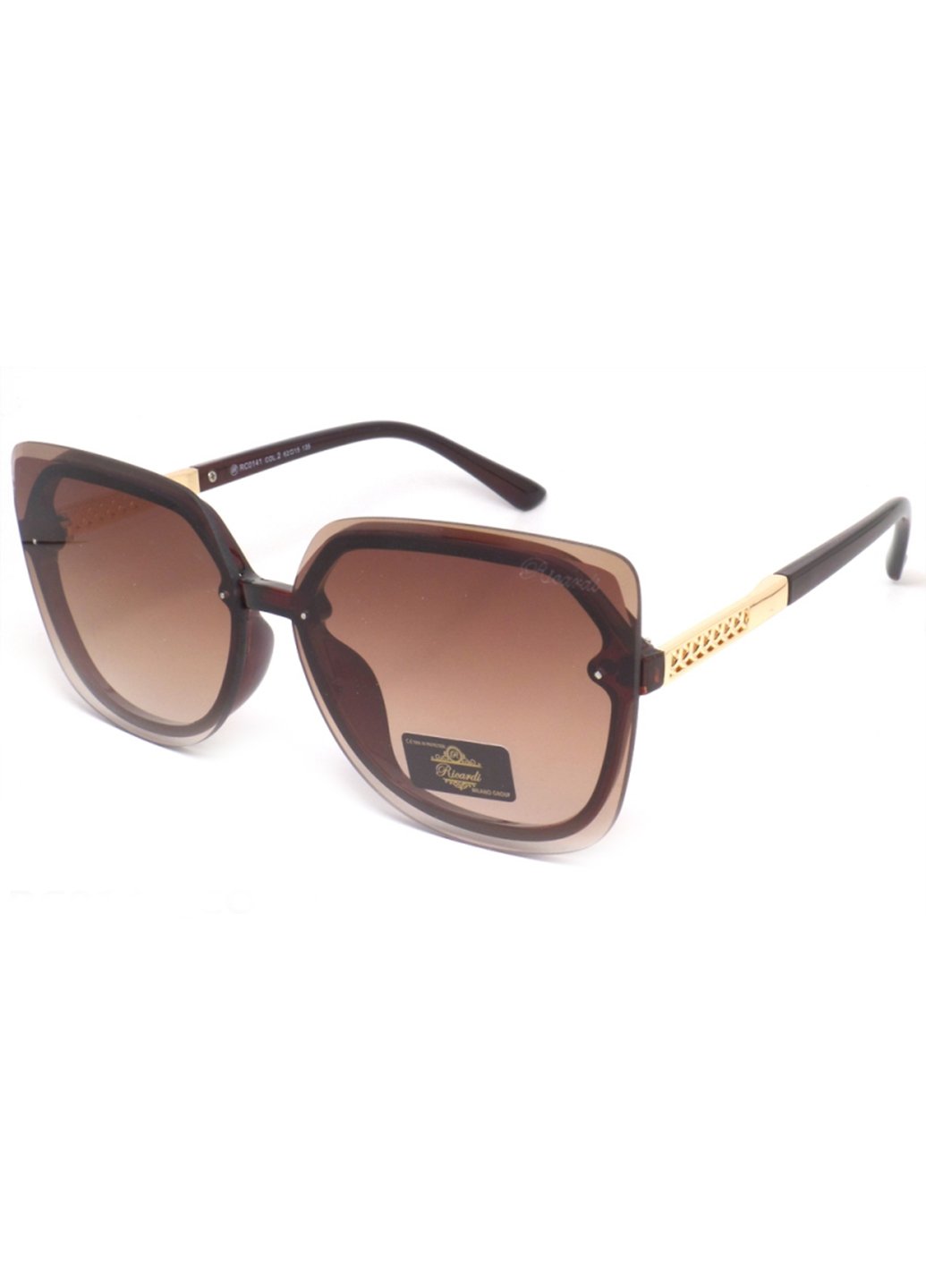 Купить Женские солнцезащитные очки Ricardi RC0141 110002 - Коричневый в интернет-магазине