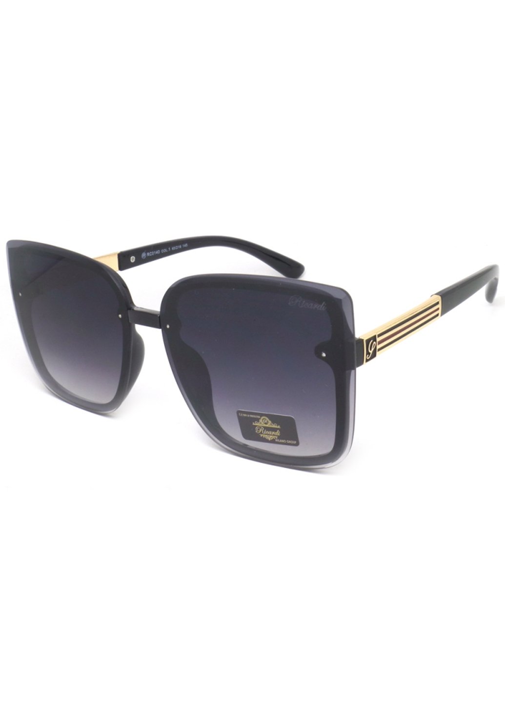 Купить Женские солнцезащитные очки Ricardi RC0140 110011 - Черный в интернет-магазине
