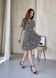 Жіноче сукня до коліна з леопардовим принтом і коротким рукавом чорне Merlini Каваторе 700000281, розмір 54-56 (4XL-5XL)