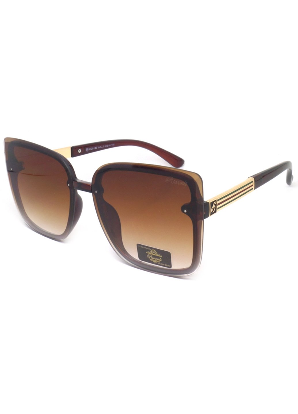 Купить Женские солнцезащитные очки Ricardi RC0140 110012 - Коричневый в интернет-магазине