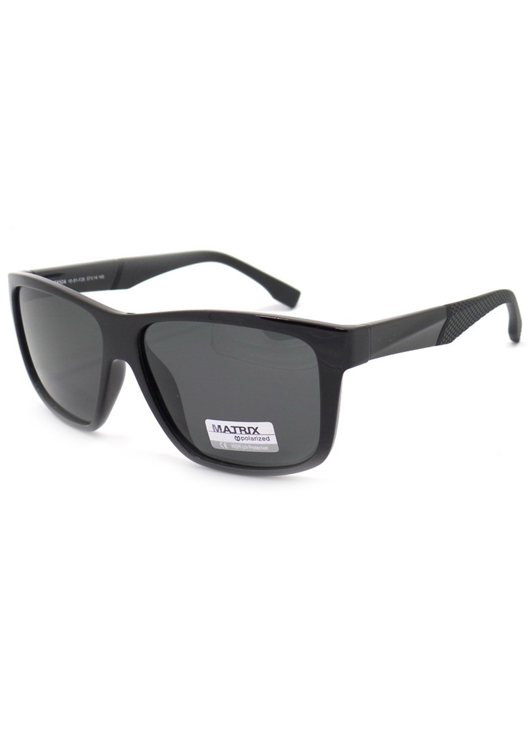 Купити Чорні чоловічі сонцезахисні окуляри Matrix з поляризацією MT8504 111014 в інтернет-магазині