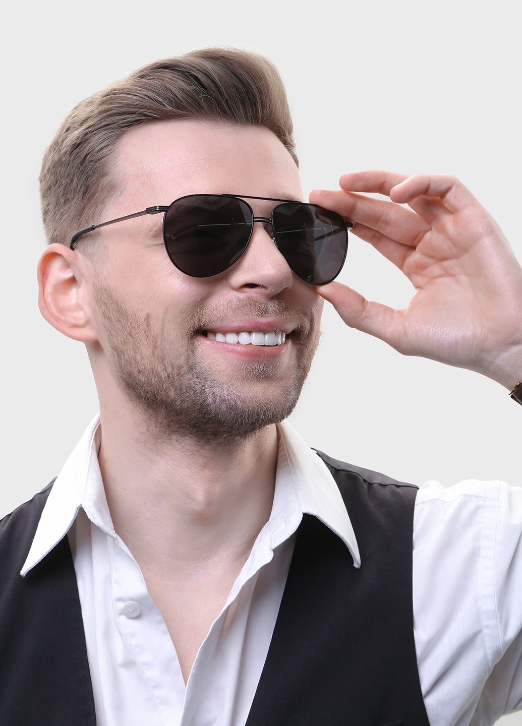 Купить Мужские солнцезащитные очки Thom Richard с поляризацией TR9044 114037 в интернет-магазине