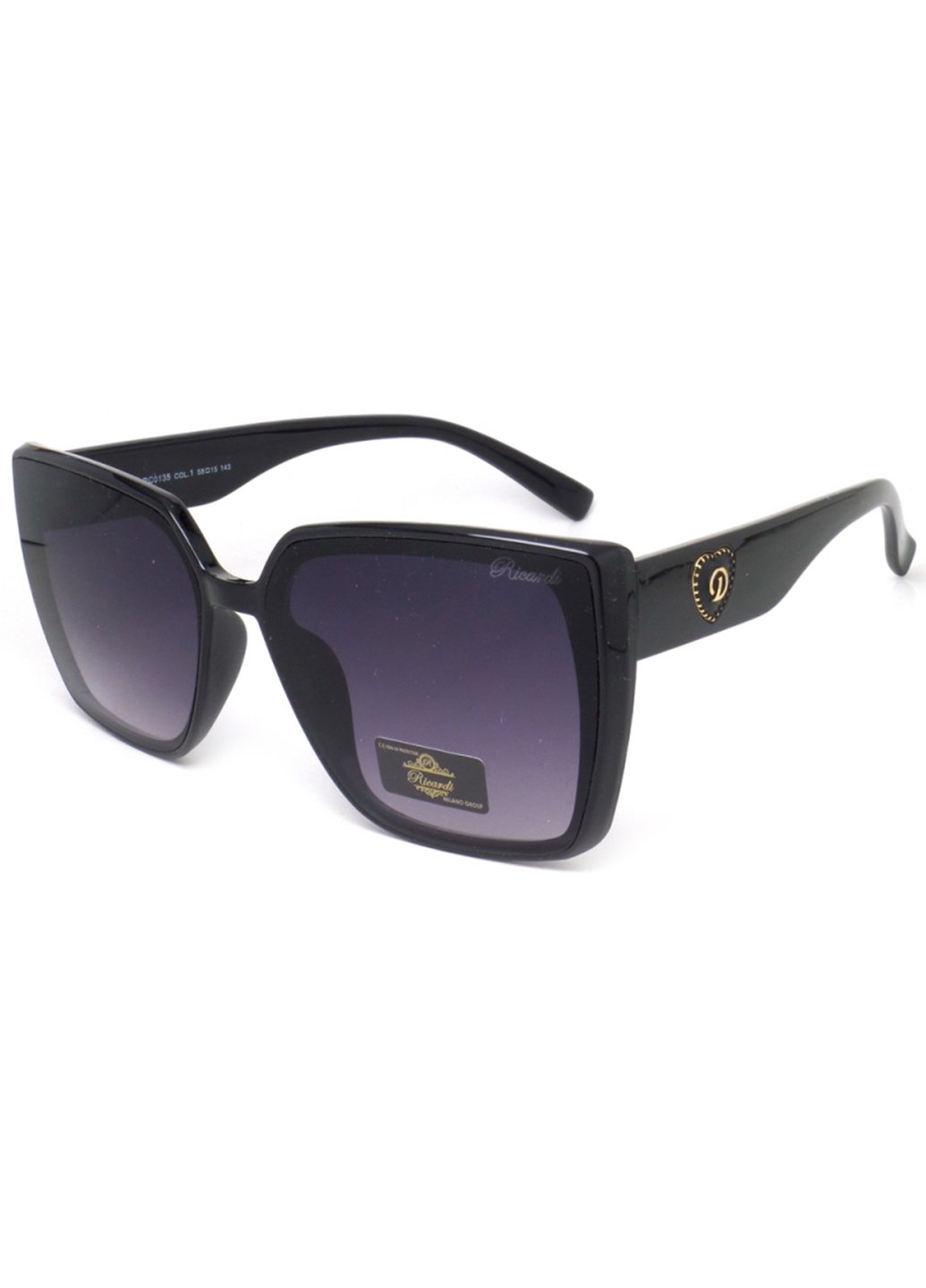 Купить Женские солнцезащитные очки Ricardi RC0135 110014 - Черный в интернет-магазине