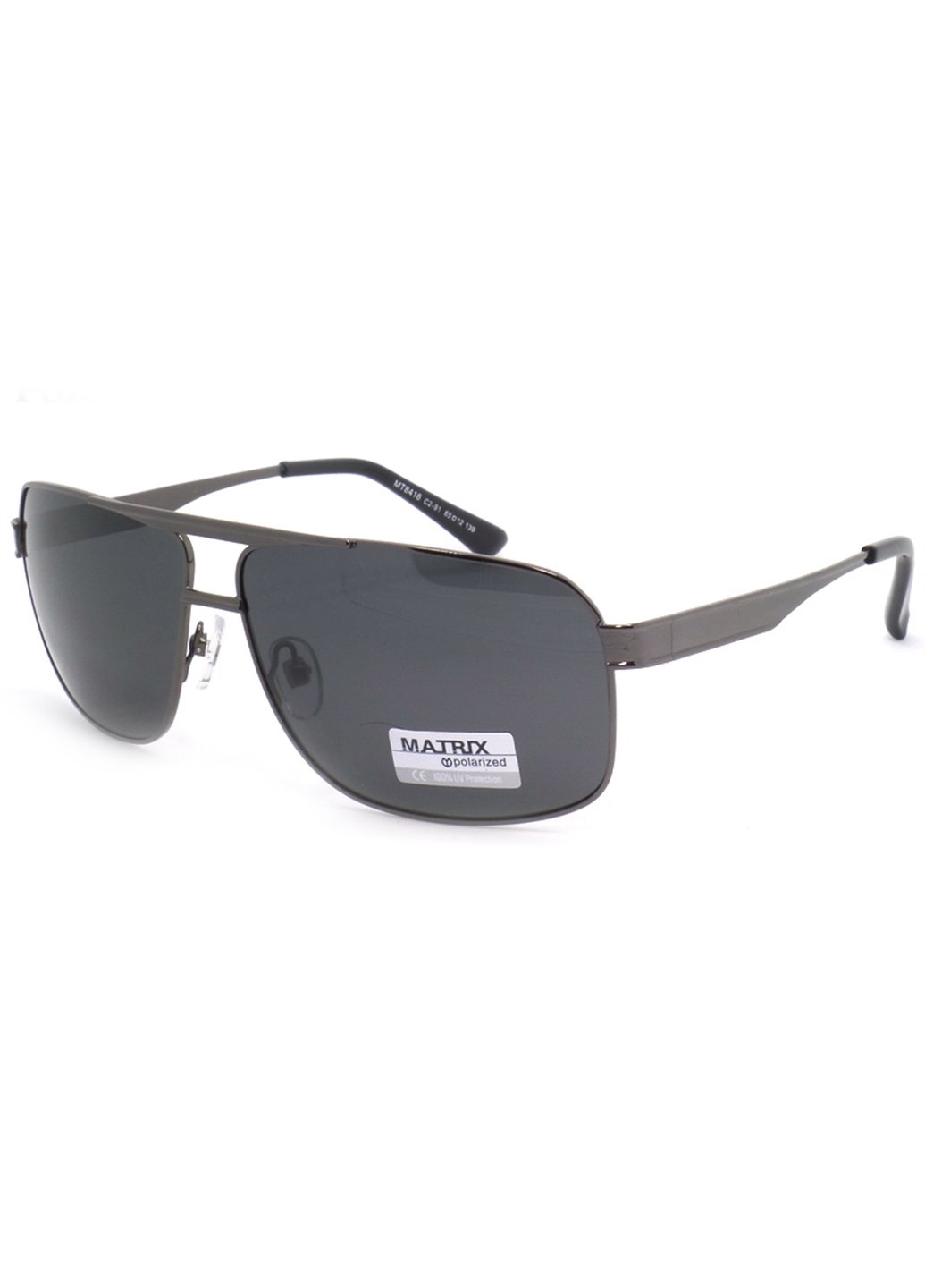 Купить Черные мужские солнцезащитные очки Matrix с поляризацией MT8416 111016 в интернет-магазине