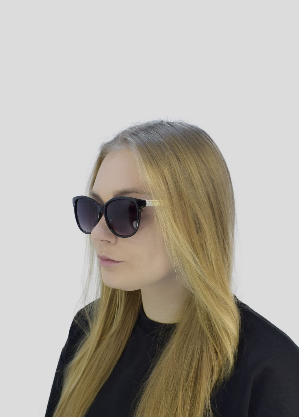 Купить Женские солнцезащитные очки Gabriela Marioni GM3290 120078 - Черный в интернет-магазине