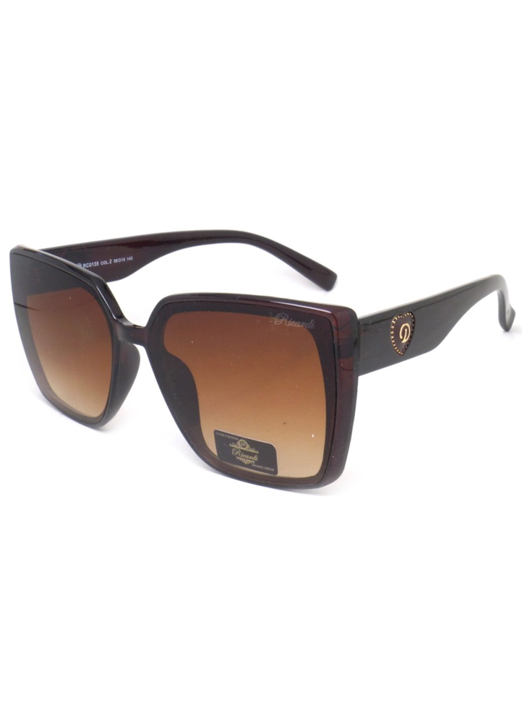Купить Женские солнцезащитные очки Ricardi RC0135 110015 - Коричневый в интернет-магазине