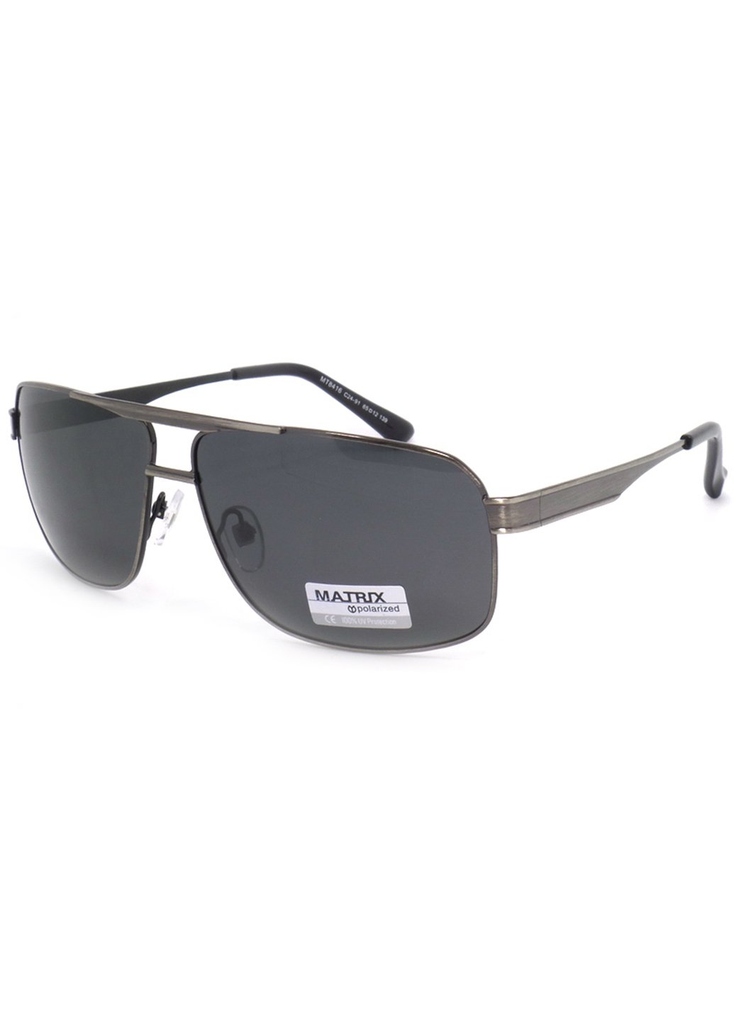 Купити Чорні чоловічі сонцезахисні окуляри Matrix з поляризацією MT8416 111017 в інтернет-магазині