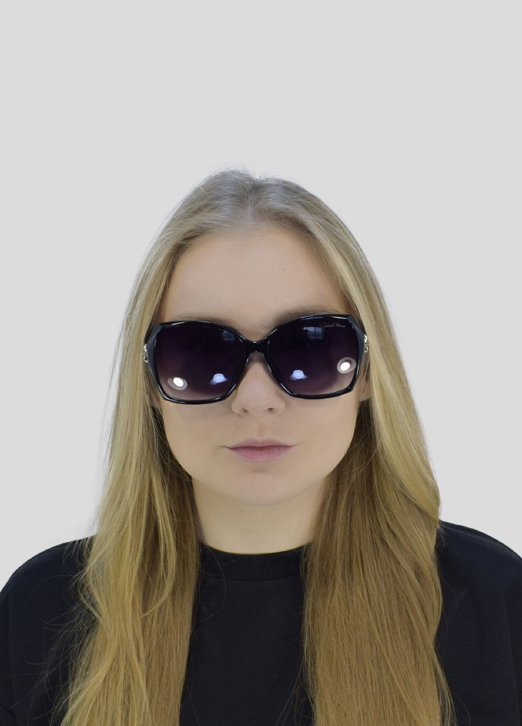 Купить Женские солнцезащитные очки Gabriela Marioni GM3306 120079 - Черный в интернет-магазине