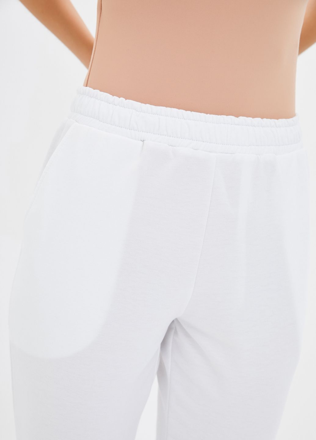 Купить Спортивные штаны женские Merlini Сити 600000056 - Белый, 42-44 в интернет-магазине