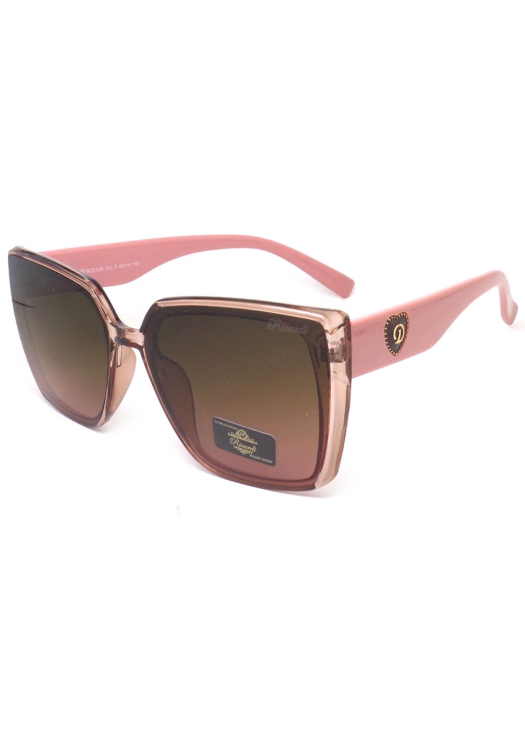Купить Женские солнцезащитные очки Ricardi RC0135 110016 - Коричневый в интернет-магазине