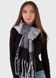 Очень теплый зимний шарф Merlini Cordoba 445016 Черный 185*50 см
