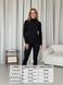 Бесшовные теплые лосины на флисе черные Merlini Вакка 600000421 размер L-XL