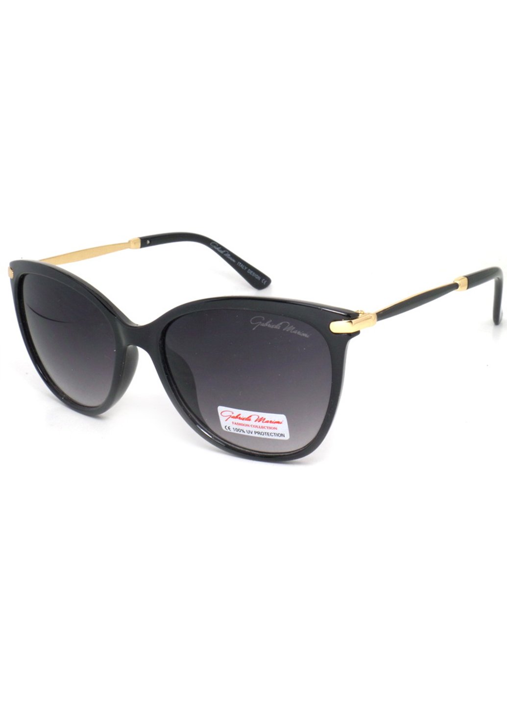 Купити Жіночі сонцезахисні окуляри Gabriela Marioni GM3323 120080 - Чорний в інтернет-магазині