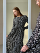 Довга сукня з штапелю з довгим рукавом Merlini Корсо 700001182, розмір 42-44 (S-M)