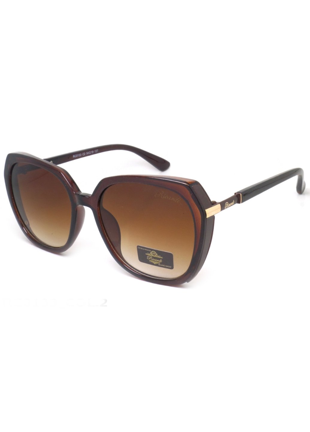 Купить Женские солнцезащитные очки Ricardi RC0133 110018 - Коричневый в интернет-магазине