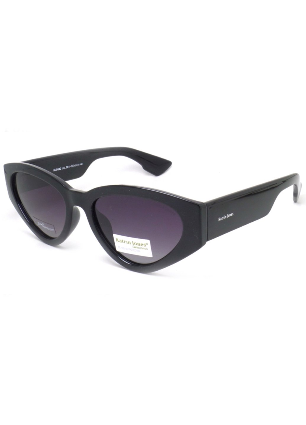 Купить Женские солнцезащитные очки Katrin Jones с поляризацией KJ0842 180020 - Черный в интернет-магазине