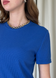 Длинное платье-футболка в рубчик синее Merlini Кассо 700000127 размер 42-44 (S-M)