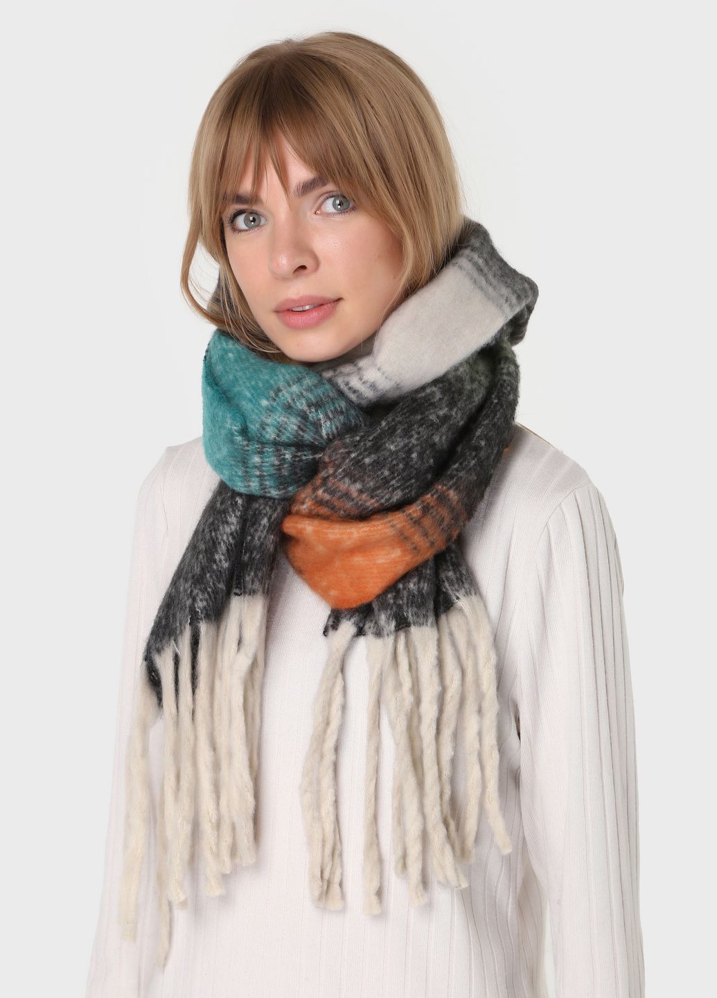 Купить Очень теплый зимний шарф Merlini Cordoba 445019 Черный 185*50 см в интернет-магазине