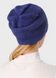 Комплект (шапка, повязка-баф) DeMari ВельветК 661111 - Синий