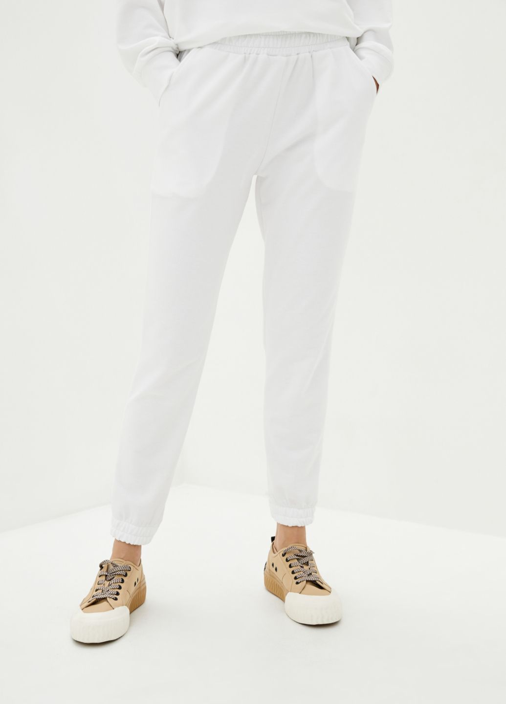 Купить Белое оверсайз женское худи Merlini Палермо 110000023, размер 42-44 в интернет-магазине