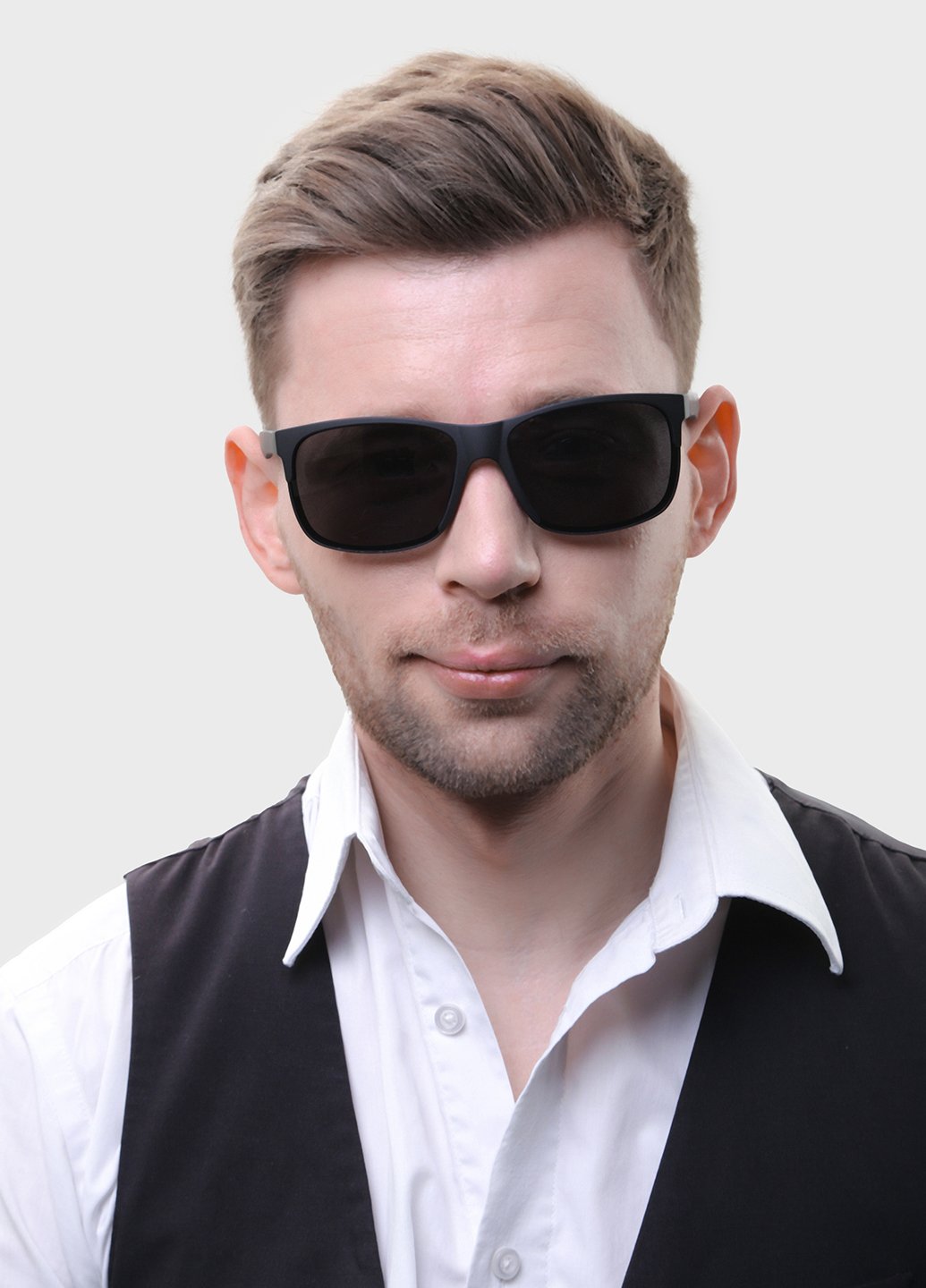 Купить Черные мужские солнцезащитные очки Matrix с поляризацией MT8596 111022 в интернет-магазине