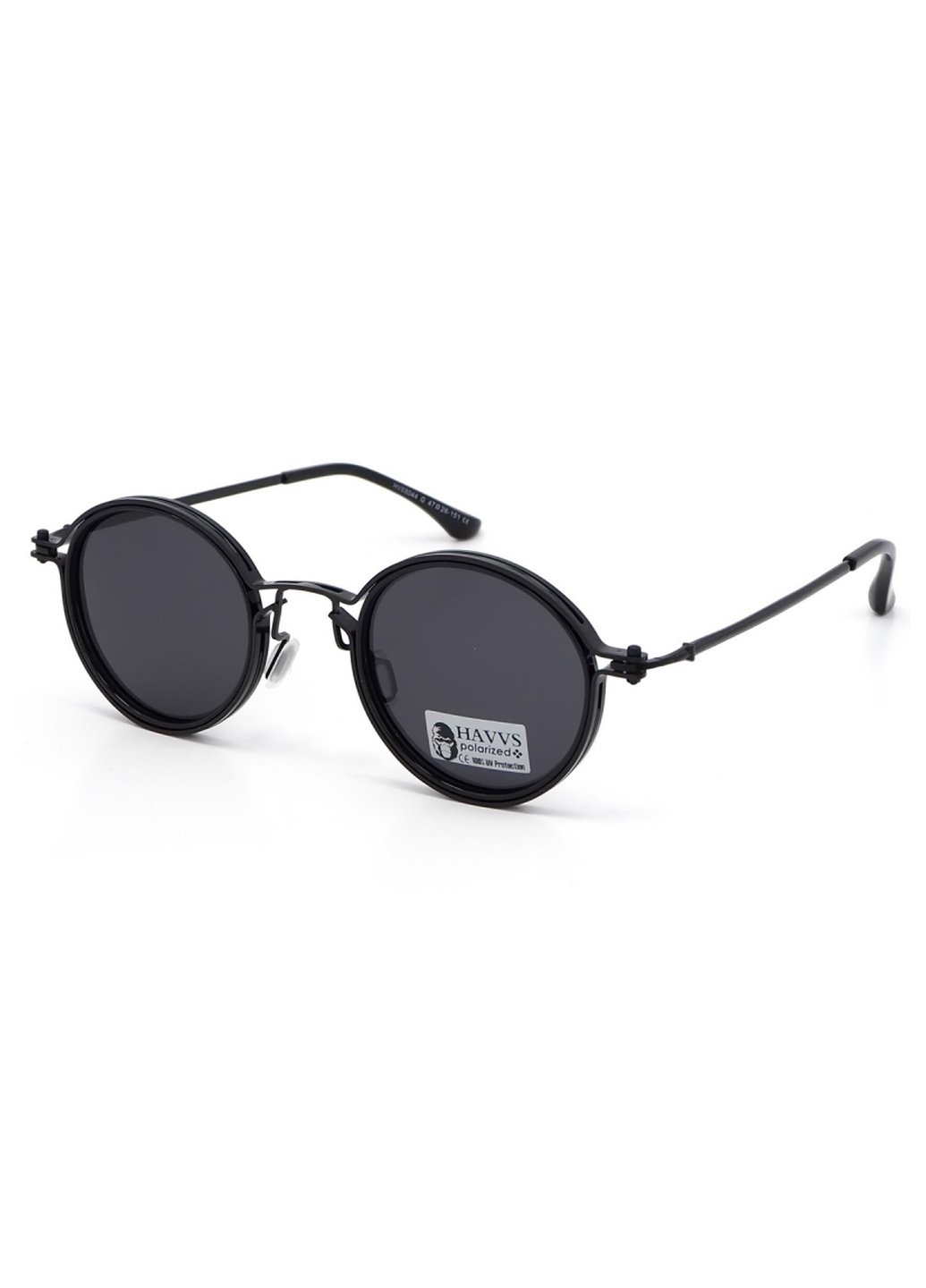 Купити Сонцезахисні окуляри з поляризацією HAVVS HV68044 170011 - Чорний в інтернет-магазині