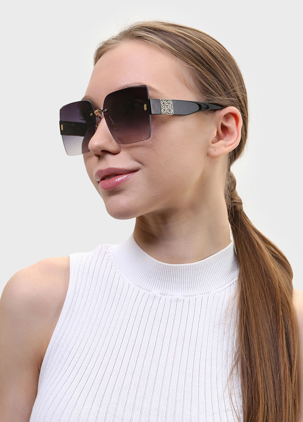 Купить Женские солнцезащитные очки Rebecca Moore RM17009 118022 - Черный в интернет-магазине