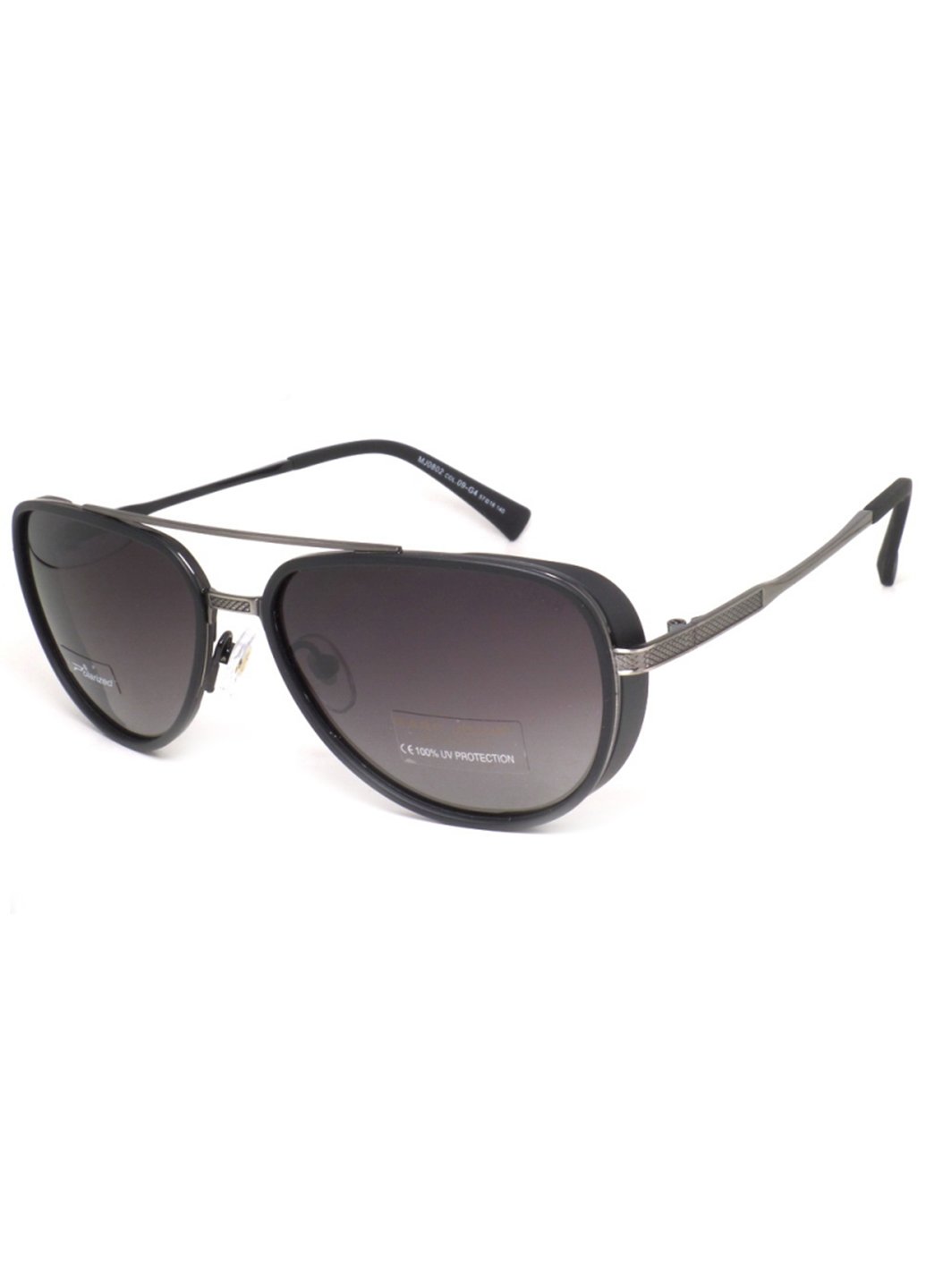 Купить Мужские солнцезащитные очки Marc John с поляризацией MJ0802 190002 - Черный в интернет-магазине