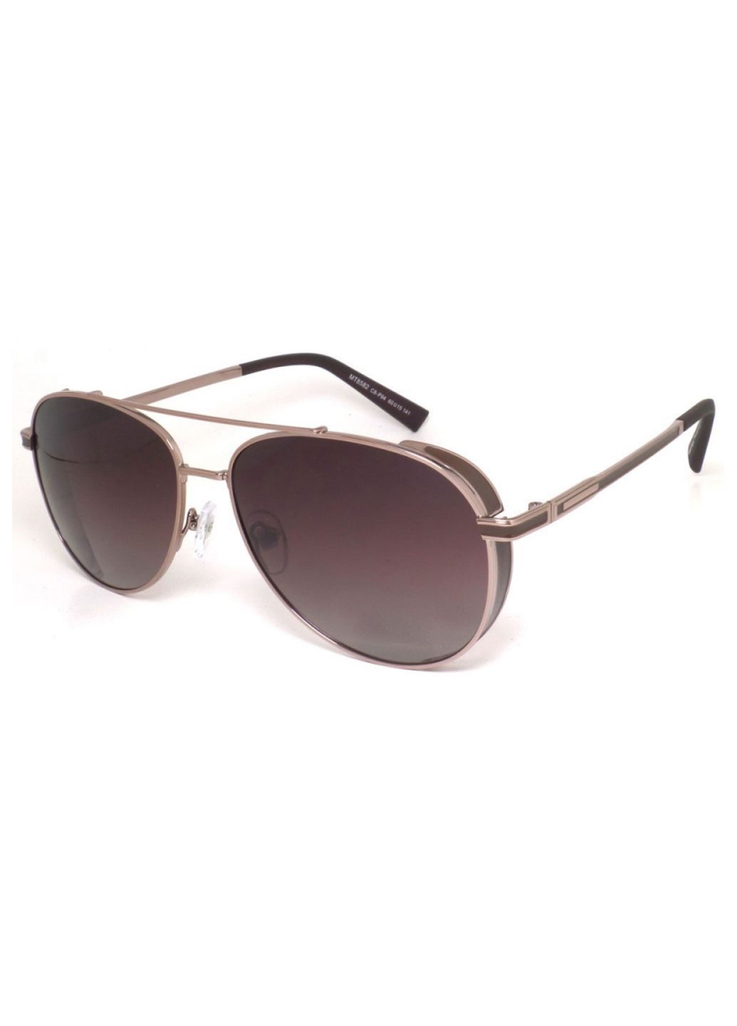Купити Коричневі чоловічі сонцезахисні окуляри Matrix з поляризацією MT8582 111024 в інтернет-магазині