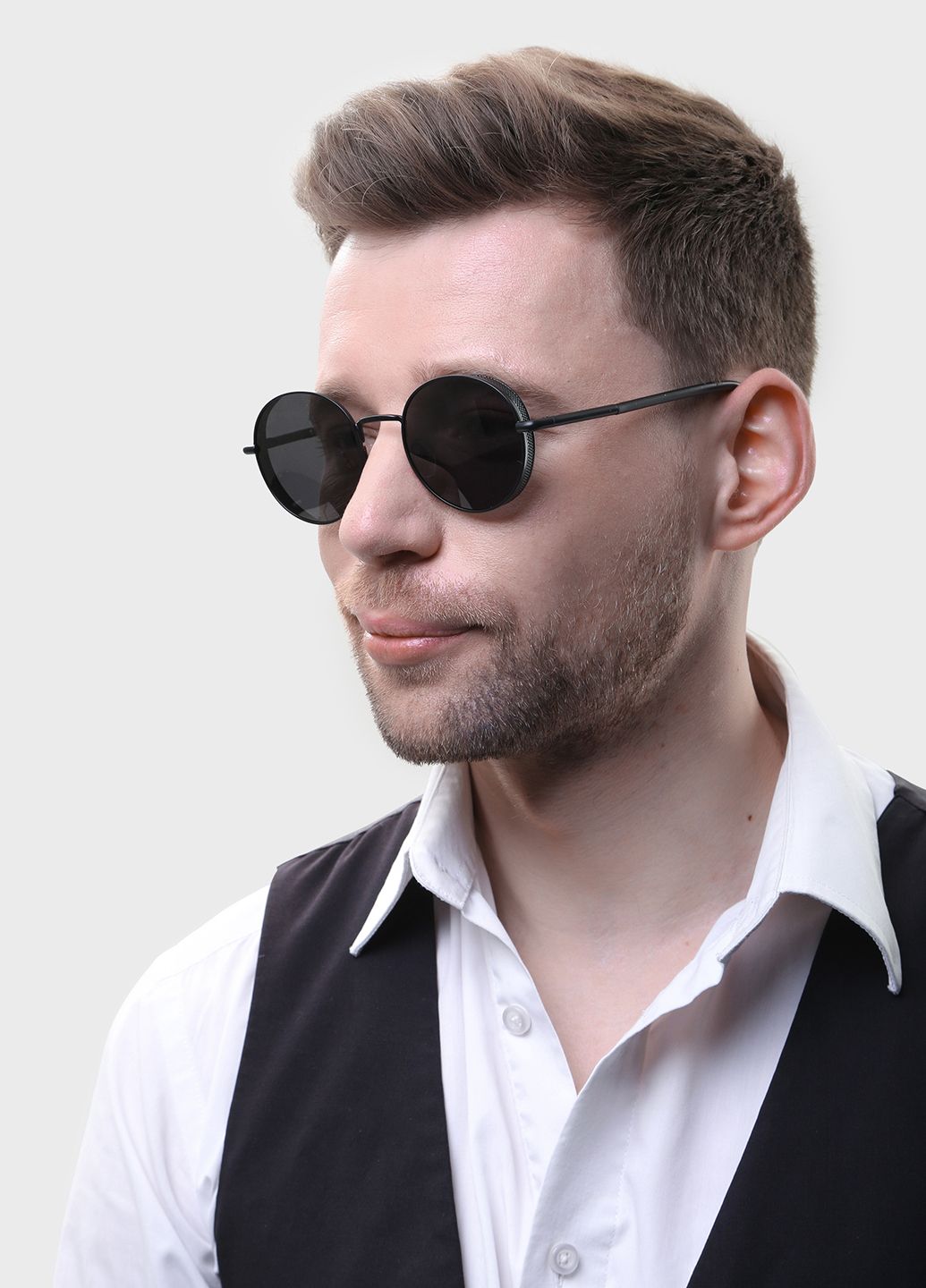 Купить Черные мужские солнцезащитные очки Matrix с поляризацией MT8551 111025 в интернет-магазине
