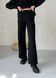 Теплый костюм на флисе с широкими штанами и худи черный Merlini Тулон 100001061, размер 42-44 (S-M)