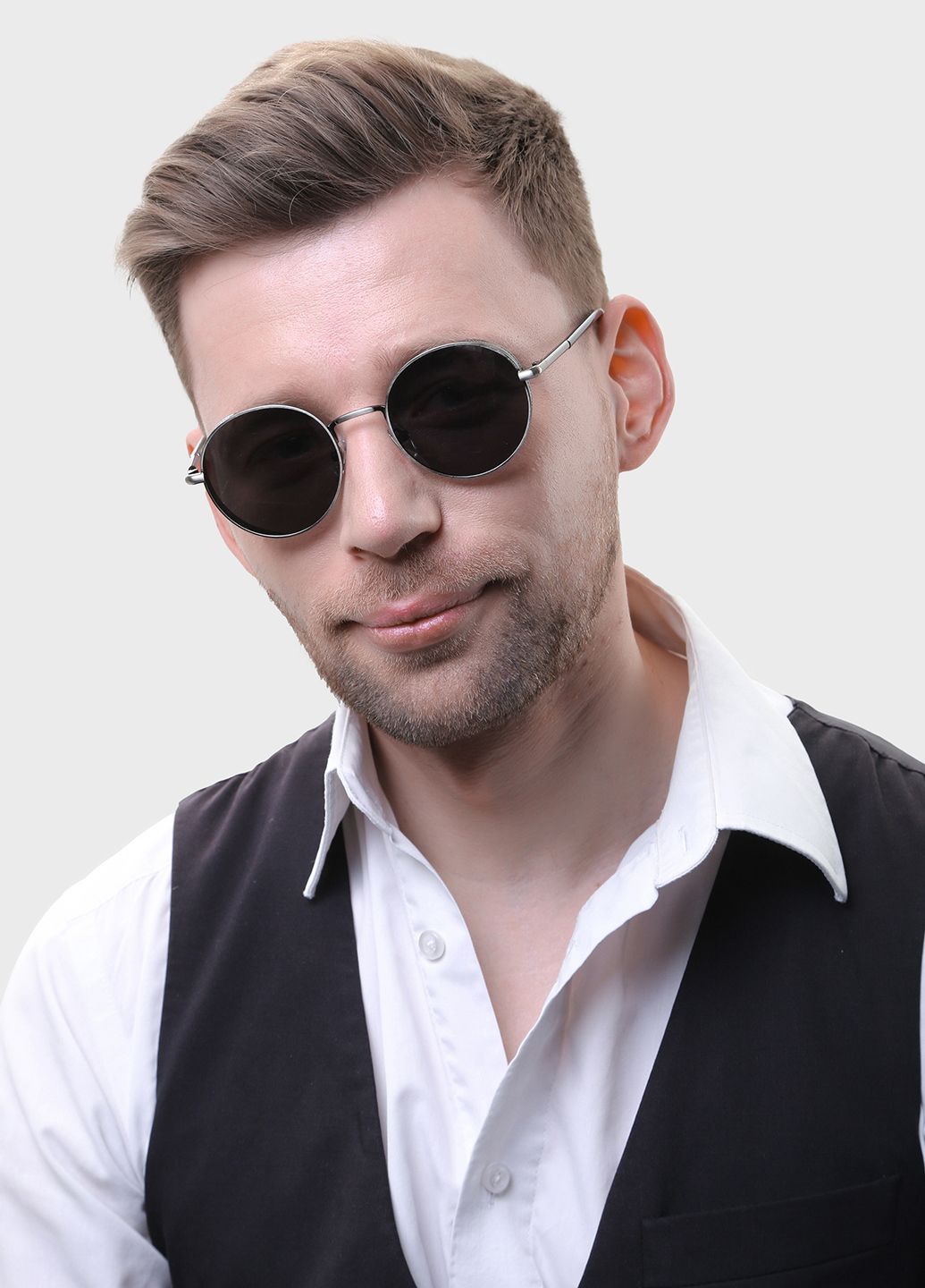 Купить Черные мужские солнцезащитные очки Matrix с поляризацией MT8551 111026 в интернет-магазине
