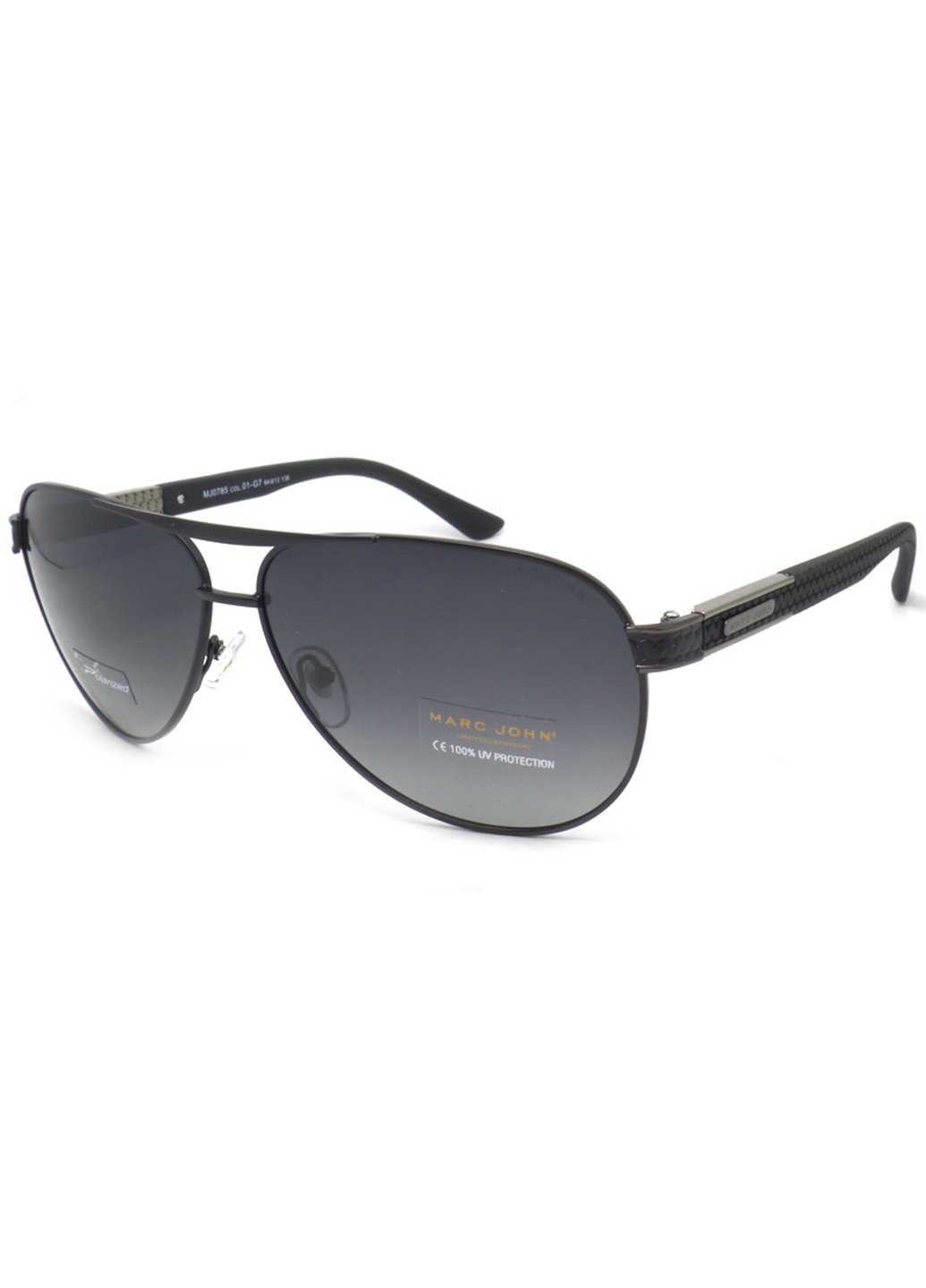 Купить Мужские солнцезащитные очки Marc John с поляризацией MJ0785 190023 - Черный в интернет-магазине