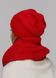 Комплект (шапка, шарф-снуд) DeMari НенсиК 660414 - Красный