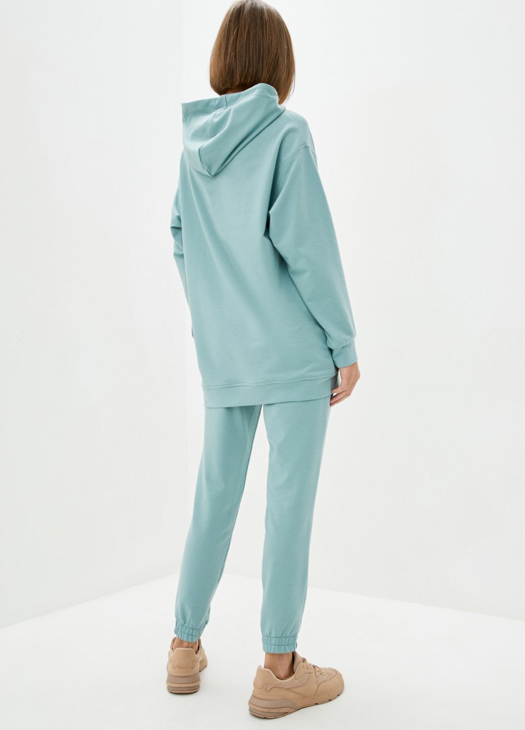 Купить Зеленое оверсайз женское худи Merlini Палермо 110000026, размер 42-44 в интернет-магазине