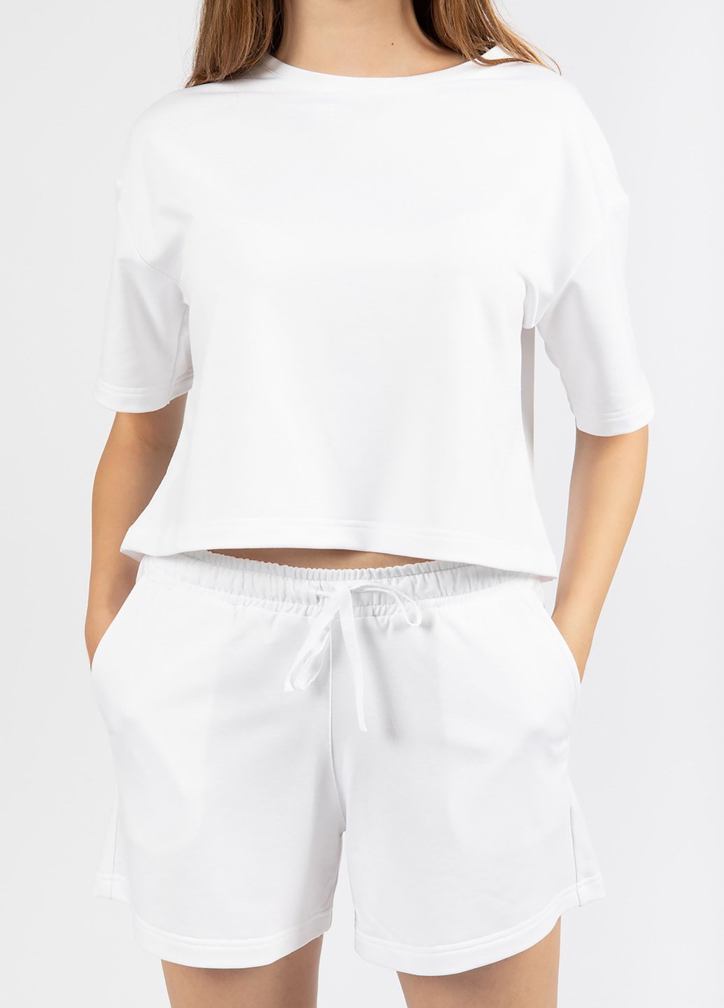 Купить Оверсайз футболка женская Merlini Нарбон 800000001 - Белый, 42-44 в интернет-магазине