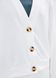 Оверсайз трикотажный белый кардиган Merlini Бристоль 110000057, размер 42-44