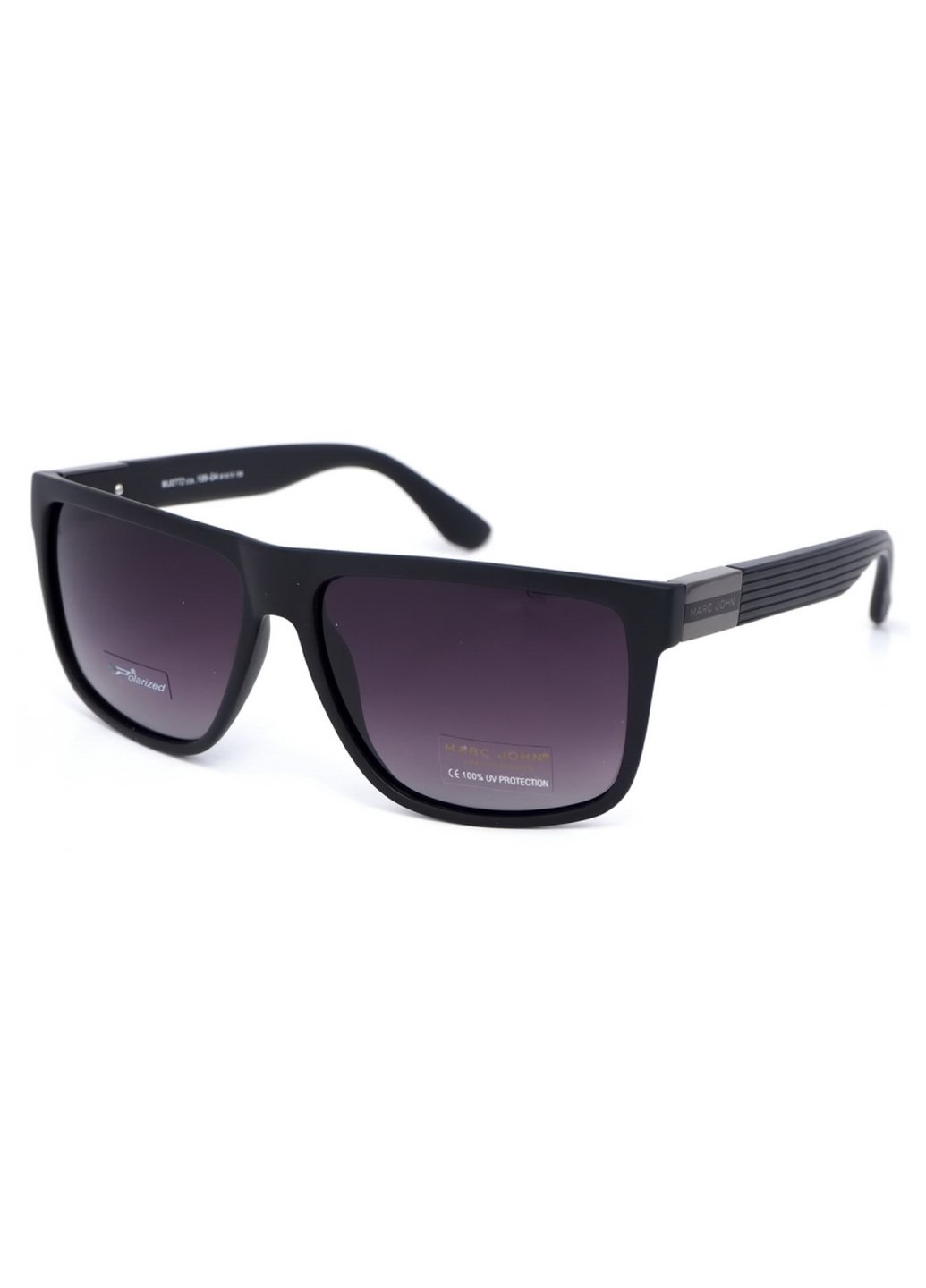 Купить Мужские солнцезащитные очки Marc John с поляризацией MJ0772 190026 - Черный в интернет-магазине