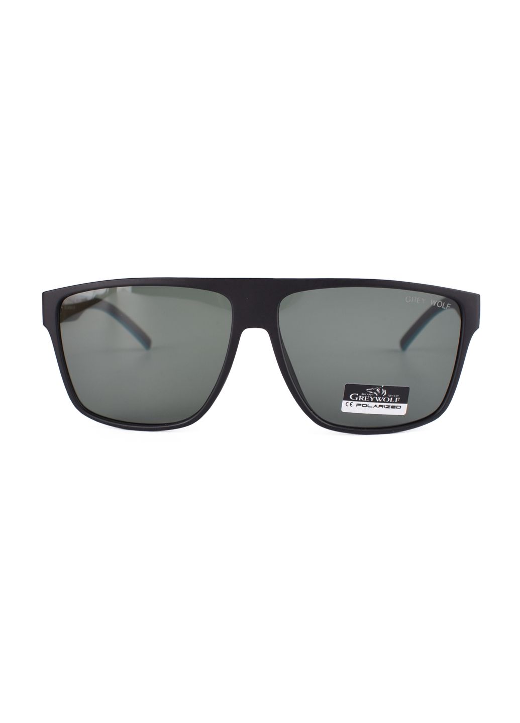 Купить Черные мужские солнцезащитные очки Gray Wolf с поряризацией GW5102 121008 в интернет-магазине