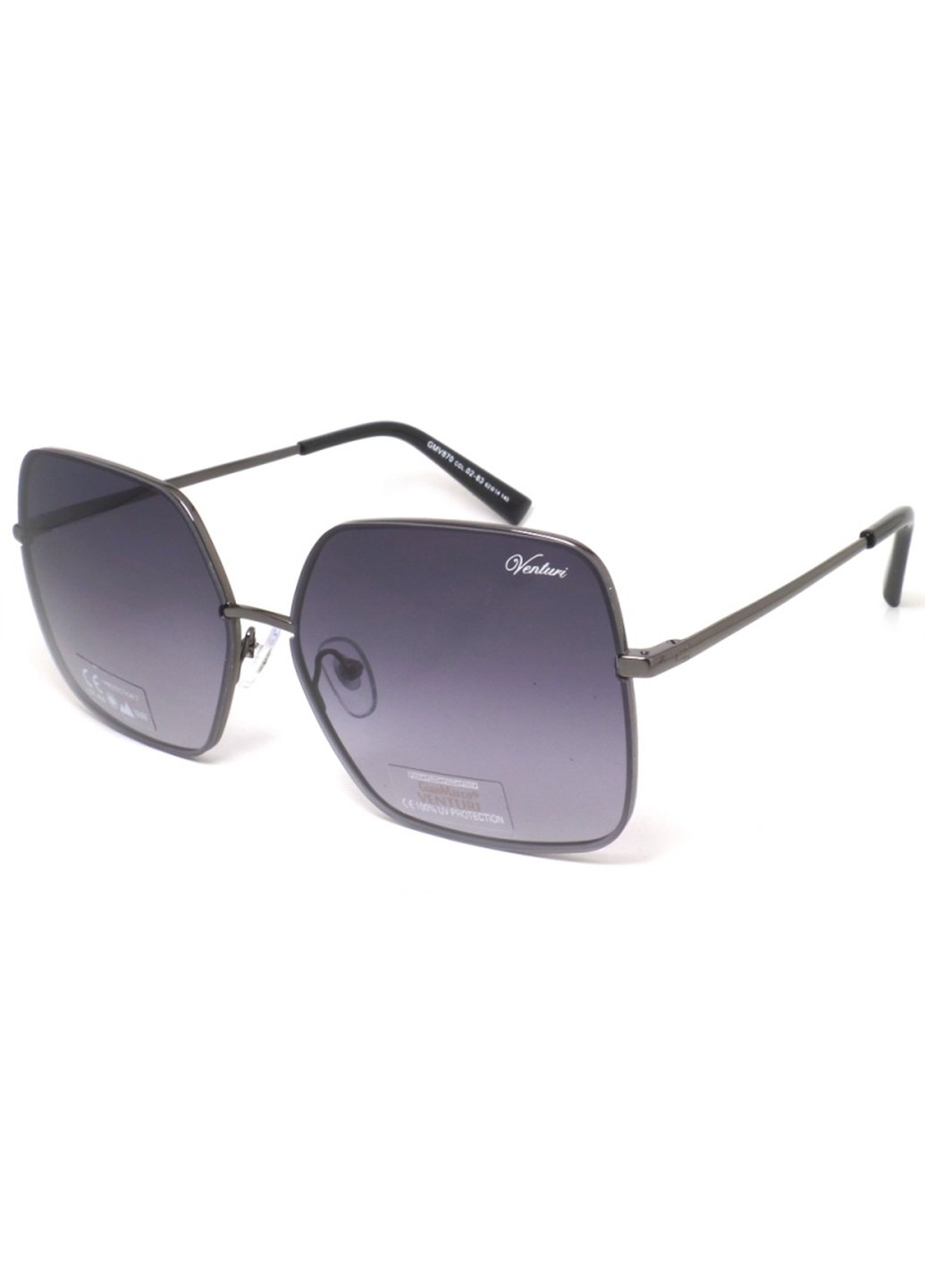 Купити Жіночі сонцезахисні окуляри Gian Marco VENTURI GMV870 130009 - Чорний в інтернет-магазині