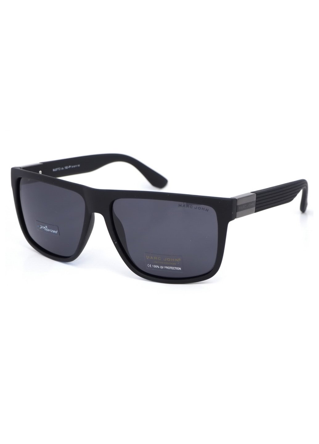 Купить Мужские солнцезащитные очки Marc John с поляризацией MJ0772 190027 - Черный в интернет-магазине