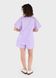 Хлопковые шорты женские бермуды сиреневого цвета Merlini Перуджа 300000050, размер 42-44