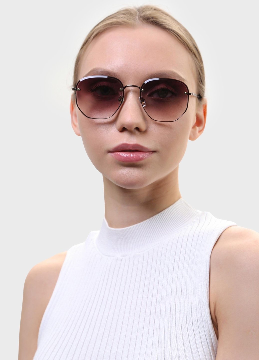 Купить Женские солнцезащитные очки Merlini с поляризацией S31448 117150 - Коричневый в интернет-магазине