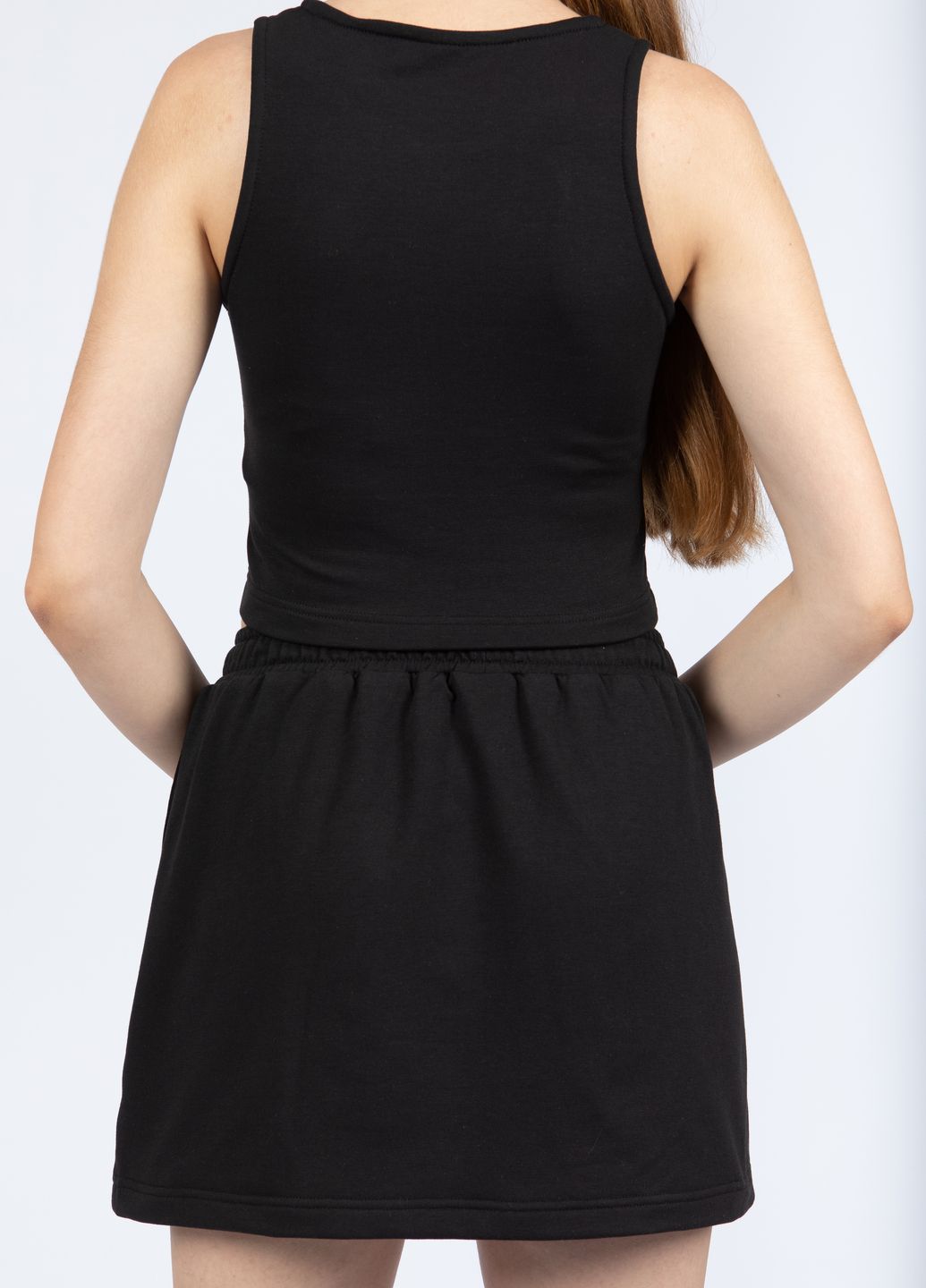 Купить Мини юбка Merlini Кале 400000006 - Черный, 42-44 в интернет-магазине