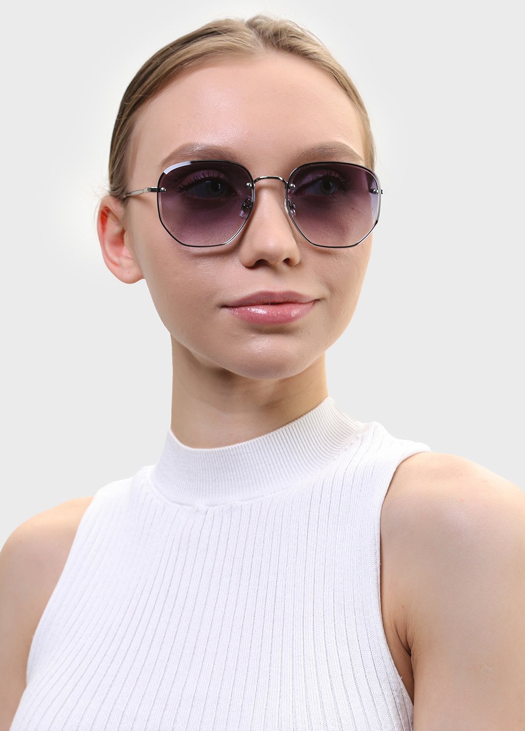 Купить Женские солнцезащитные очки Merlini с поляризацией S31448 117151 - Серый в интернет-магазине