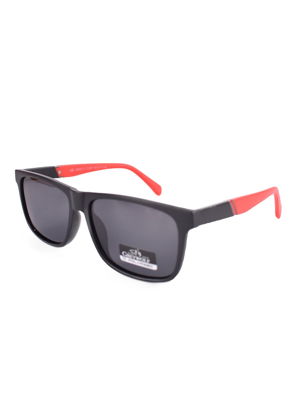 Купити Чорні чоловічі сонцезахисні окуляри Gray Wolf з поряризацією GW5111 121010 в інтернет-магазині