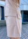 Летний костюм женский бежевого цвета Merlini Пьемонт 100000115, размер 42-44