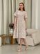 Летнее платье с рюшами в цветочек белое Merlini Казерта 700001266 размер 42-44 (S-M)