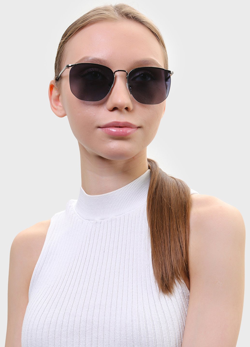Купити Жіночі сонцезахисні окуляри Merlini з поляризацією S31809P 117015 - Чорний в інтернет-магазині