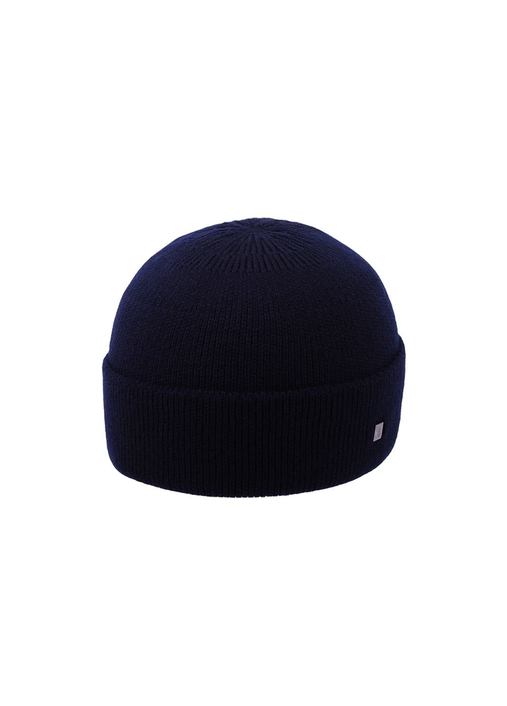 Купить Шерстяная шапка Berxon на флисовой подкладке 220003 - Синий в интернет-магазине